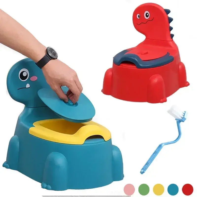 Baby Potty Cartoon Dinosaur Boy Girl Beginner Potty Baby Toddler Thickening