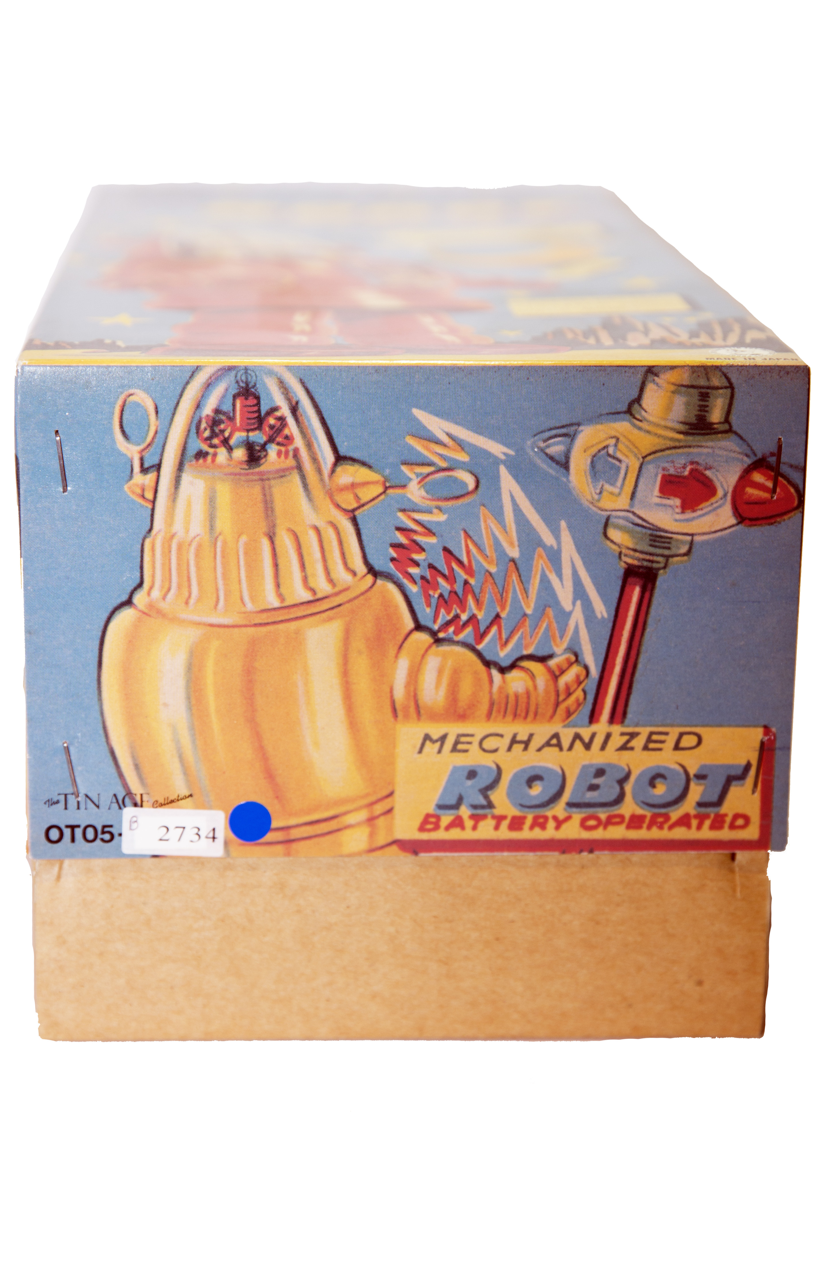 MECHANIZED ROBBY THE ROBOT BLUE