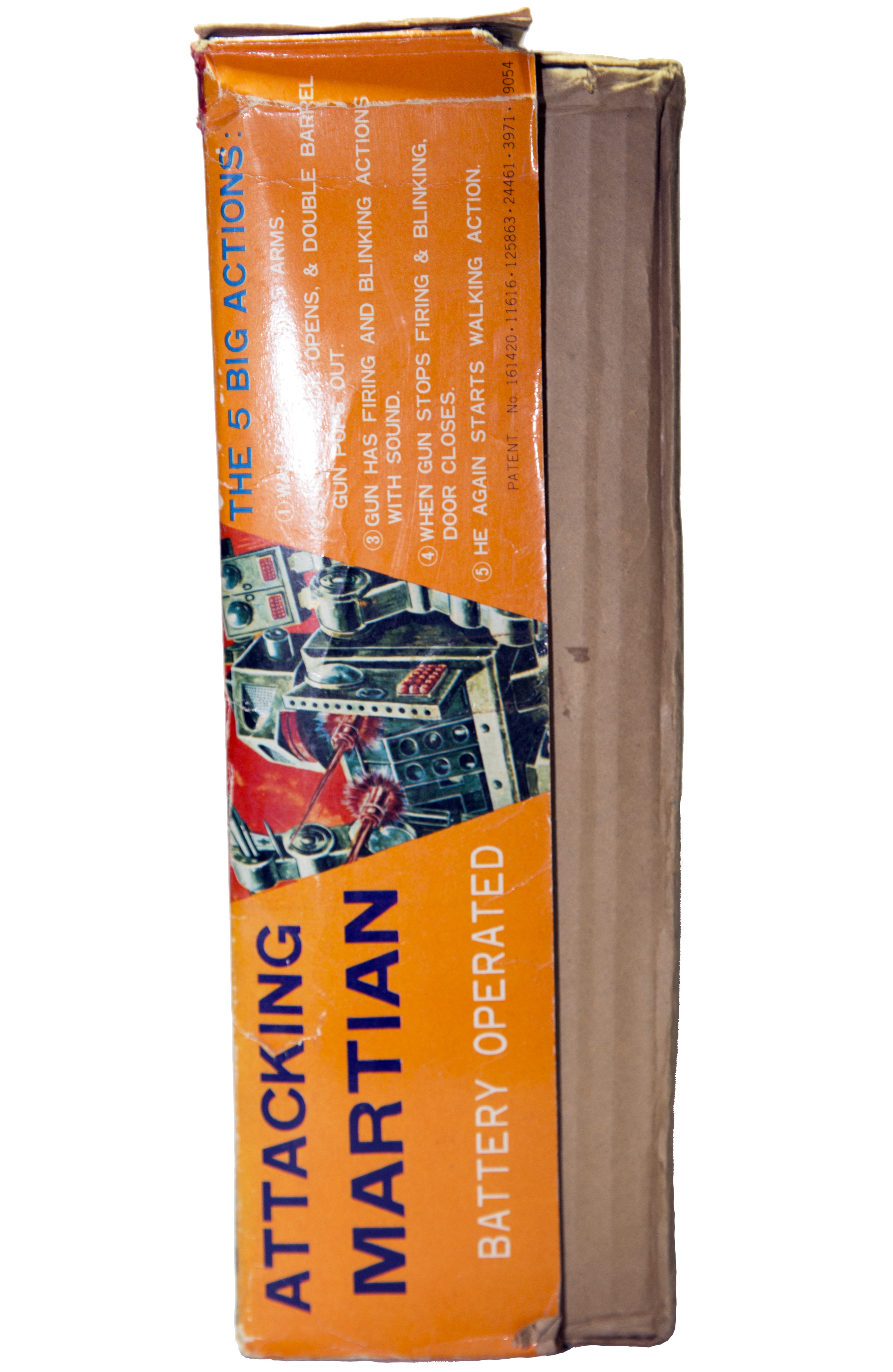 ATTACKING MARTIAN BATTERY OPERATED