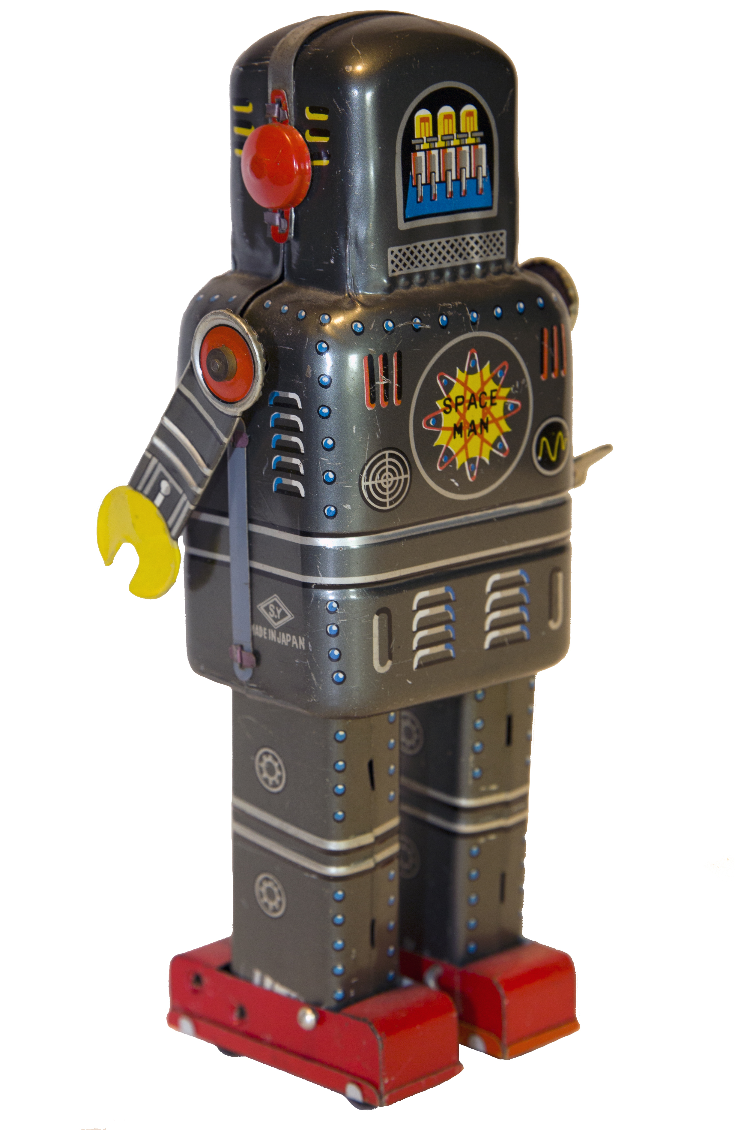 MECHANICAL WALKING SPACEMAN WIND-UP