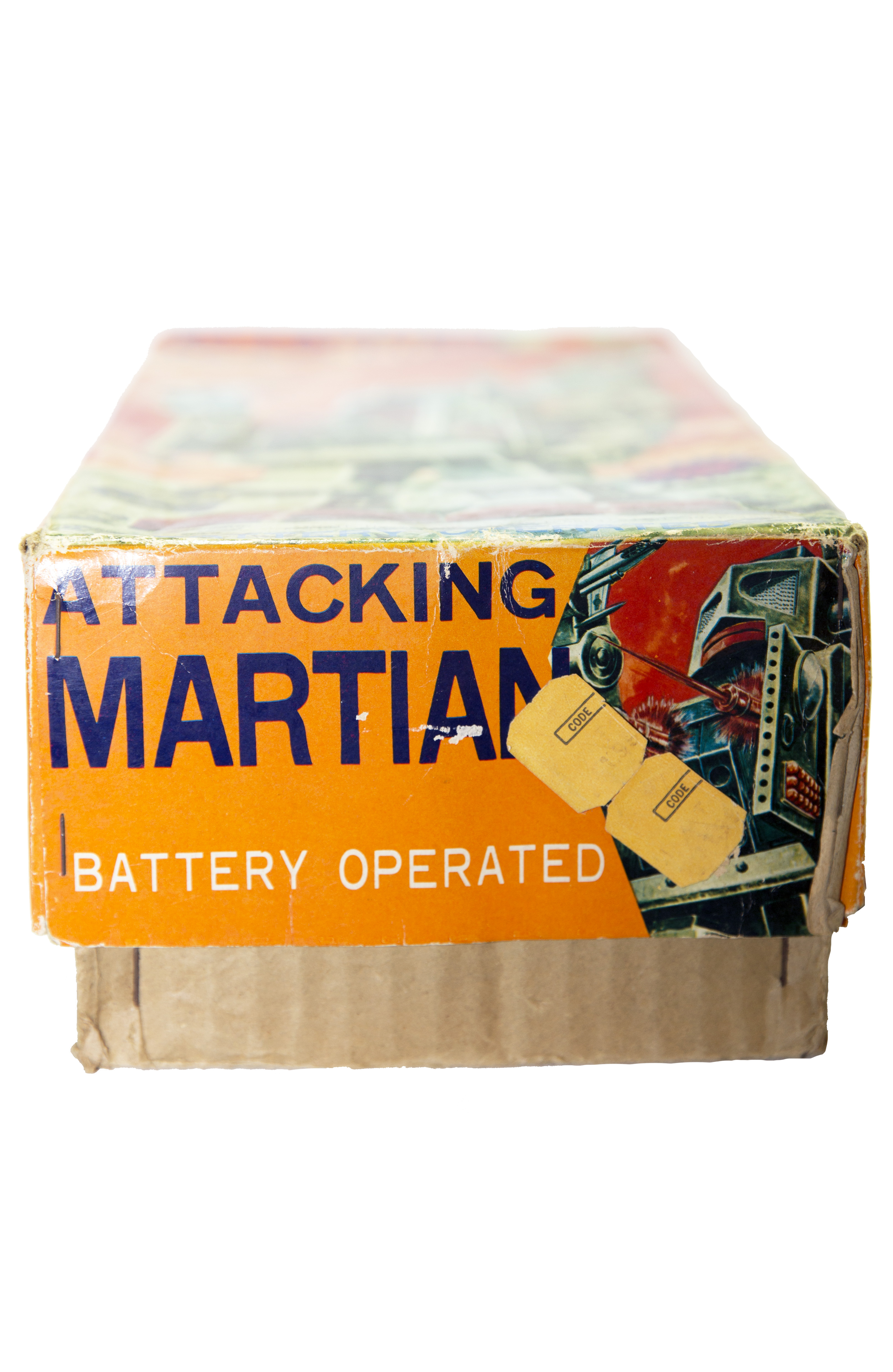 ATTACKING MARTIAN BATTERY OPERATED