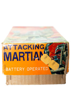 ATTACKING MARTIAN BATTERY OPERATED