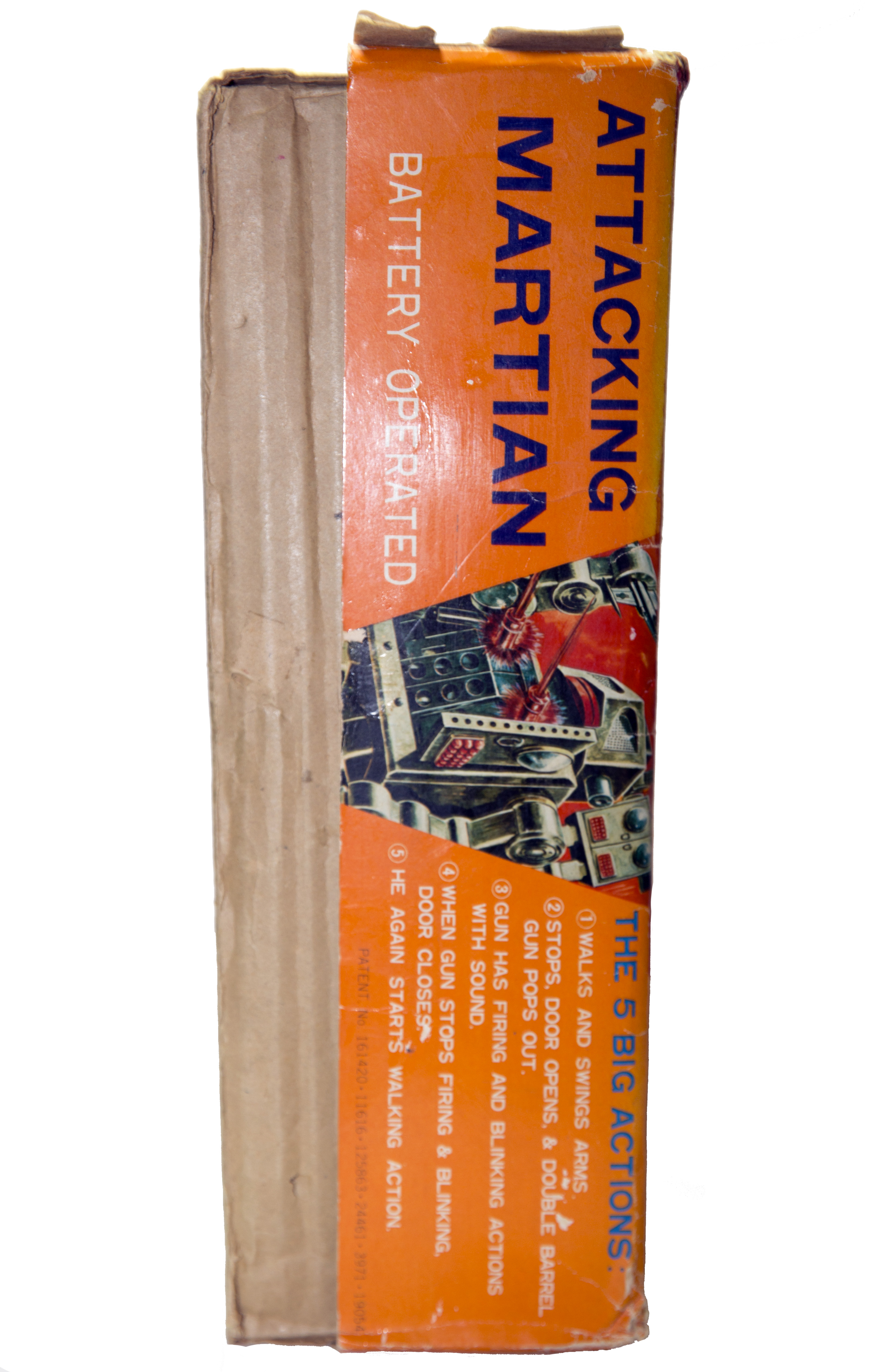 ATTACKING MARTIAN BATTERY OPERATED