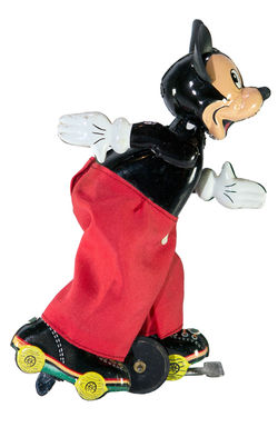 MICKEY MOUSE ON ROLLER SKATE WIND-UP