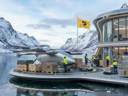 AAMG, LODD team up on 50 Hili hybrid VTOL cargo aircraft