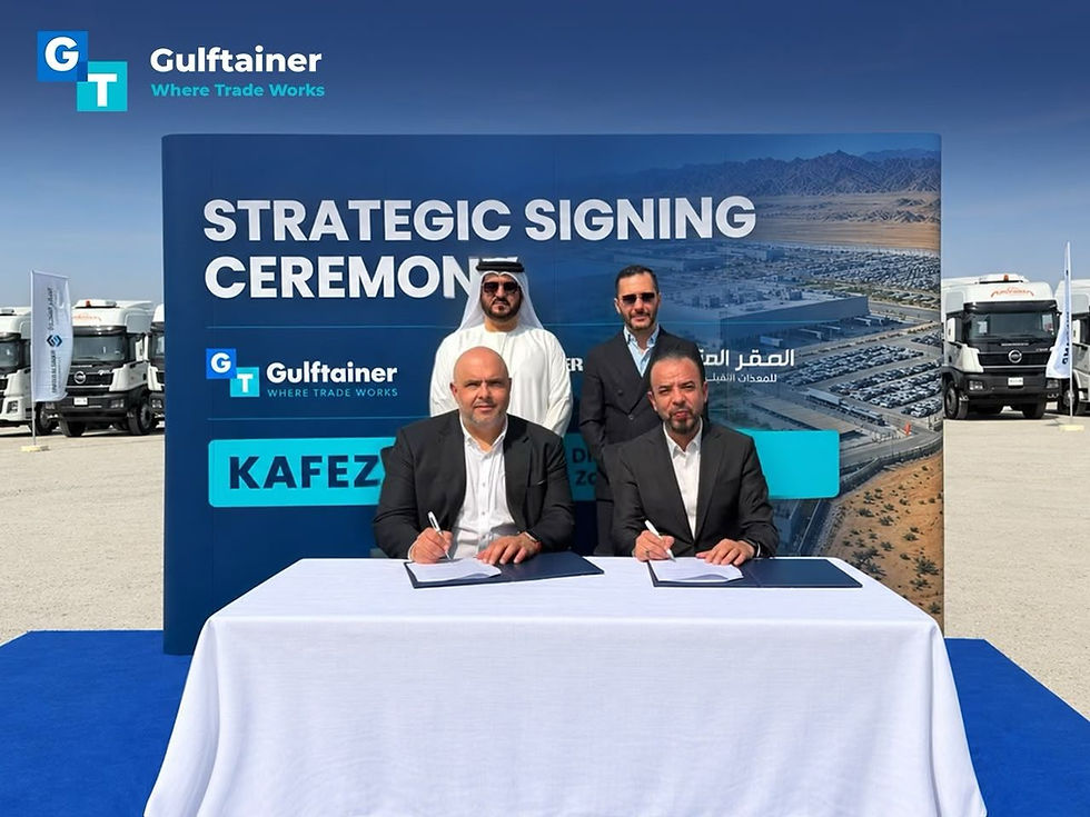 Gulftainer plans 100,000 sqm automotive logistics park