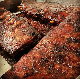 Our BIG St. Louis cut ribs!