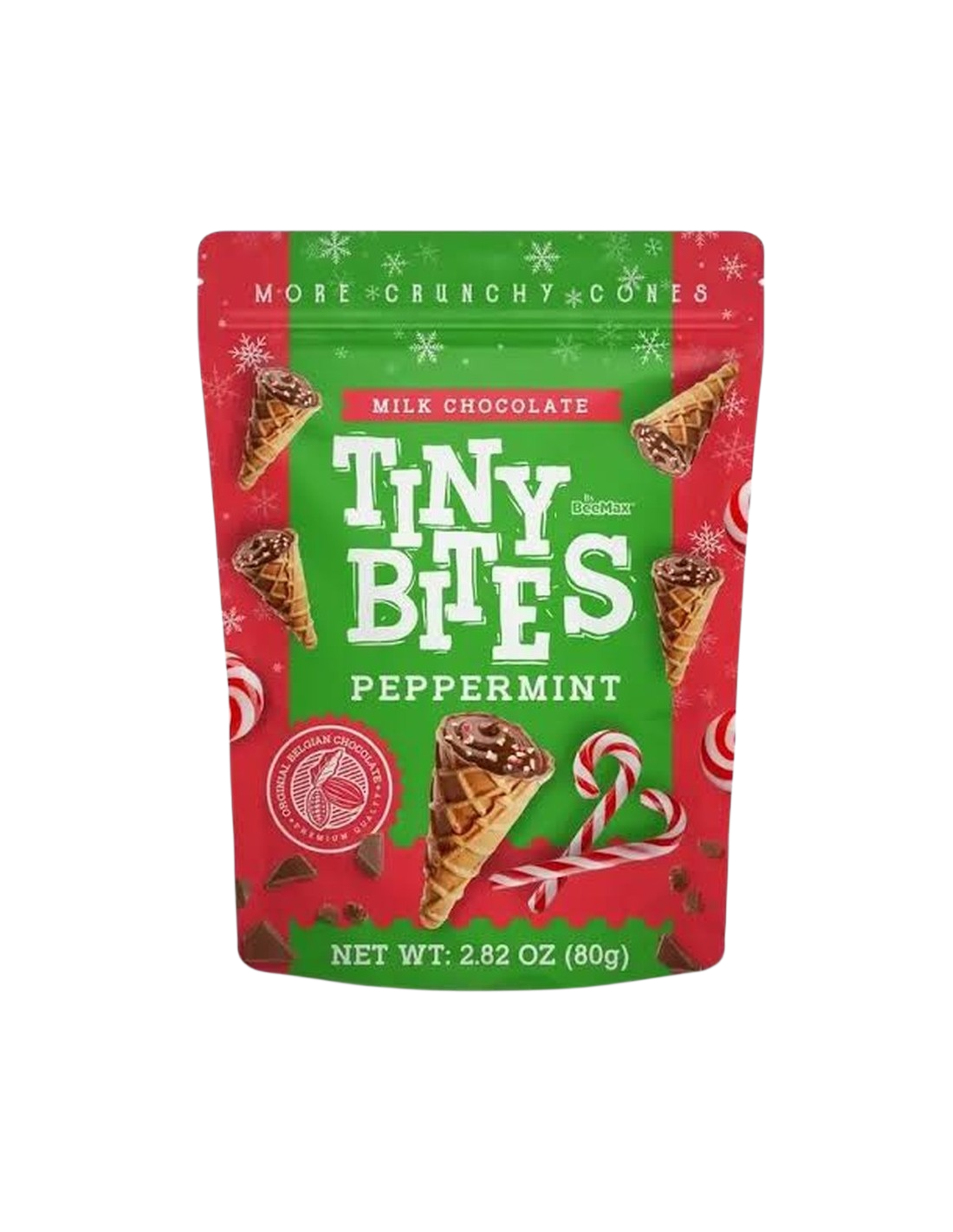 Tiny Bites Waffle Cones Peppermint (80g)