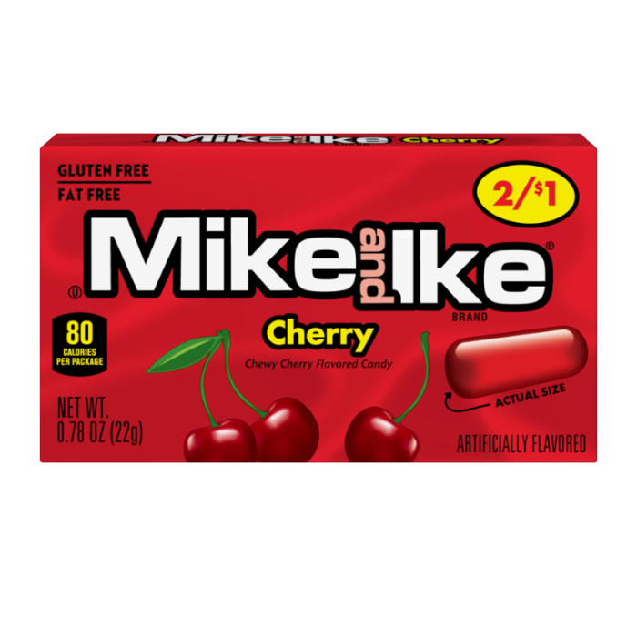 Mike & Ike Cherry Mini (22g)