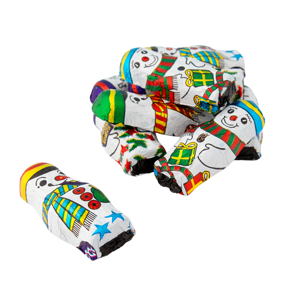 Solid Milk Chocolate Snowmen (50g)