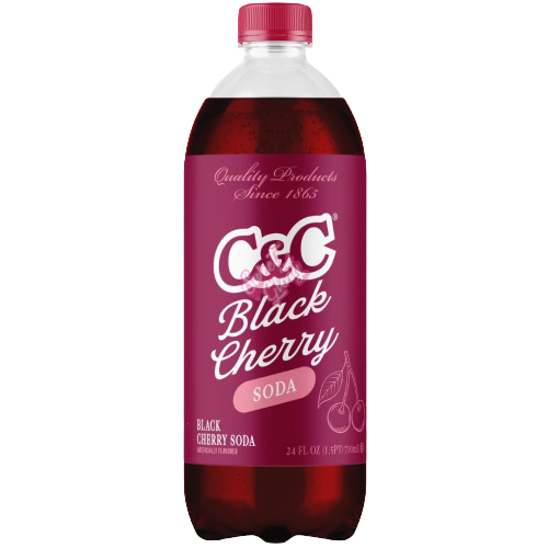 C&C Soda Black Cherry Bottle (710ml)