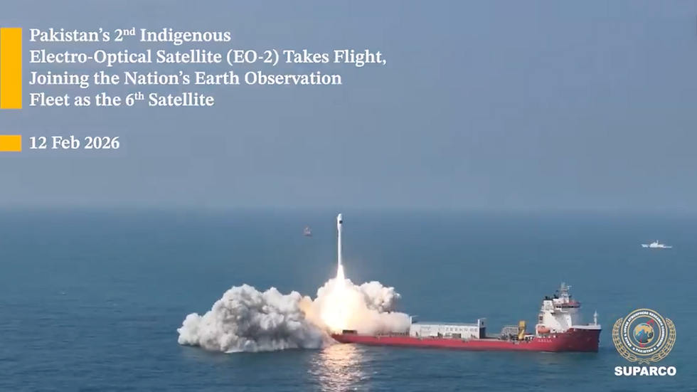 Pakistan has successfully launched its second indigenous Earth Observation satellite, EO-2, from China’s Yangjiang Seashore Launch Centre. Developed by SUPARCO, the high-resolution imaging satellite will enhance national capabilities in resource management, disaster response, environmental monitoring, and strategic planning, marking a key milestone in Pakistan’s expanding space program.