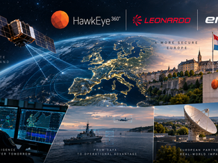 HawkEye 360 is accelerating its European expansion with a new Luxembourg subsidiary and strategic collaborations with Leonardo and ERA. The moves aim to integrate space-based RF intelligence into sovereign European ISR architectures, strengthen defense surveillance workflows, and deepen the company’s role in Europe’s growing space and security ecosystem.
