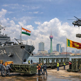 INS Gharial’s delivery of Bailey bridges to cyclone-hit Sri Lanka highlights India’s role as a reliable first responder under Operation Sagar Bandhu. Beyond humanitarian aid, repeated naval cooperation is quietly strengthening maritime trust and advancing SAGAR, reinforcing stability in the Indian Ocean region.