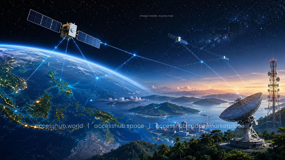 UNIVITY and Telkomsat have signed an MoU to explore future satellite connectivity opportunities across Indonesia. The partnership will evaluate VLEO architecture, Direct-to-Device services, hybrid multi-orbit networks, and sovereign satellite infrastructure to improve enterprise, mobility, and remote-area connectivity while supporting the country's evolving telecommunications ecosystem.