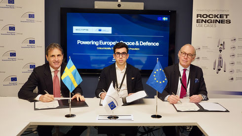 The European Investment Bank is lending €20 million to Sweden’s ECAPS to scale next-generation, non-toxic propulsion systems for space and defense. The investment, EIB’s first for a Swedish space company, advances Europe’s dual-use capabilities, strengthens supply chain resilience, and accelerates critical mobility technologies across space and emerging domains.