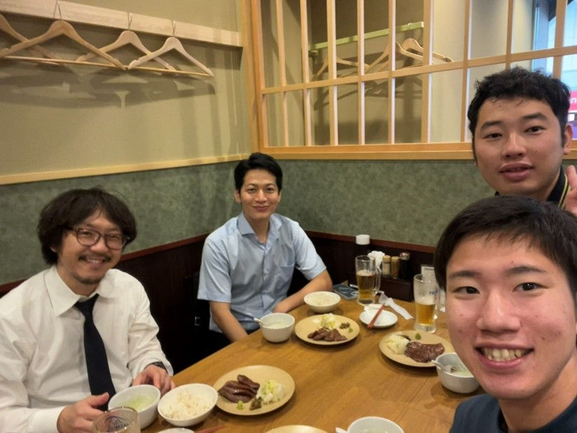 仙台といえば牛タンということで。美味しかったです。