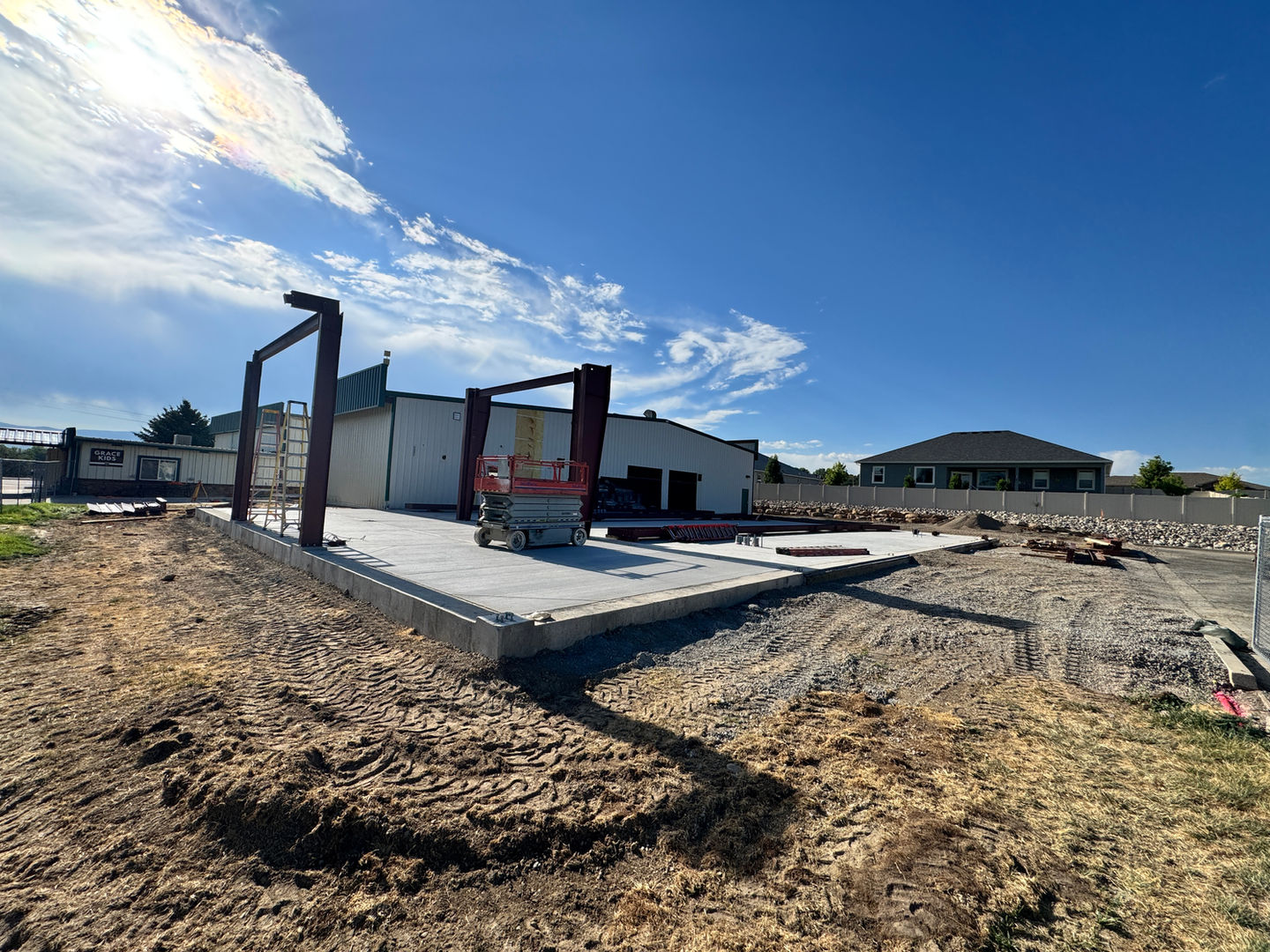 Youth building addition and remodel completed by a Montrose commercial contractor