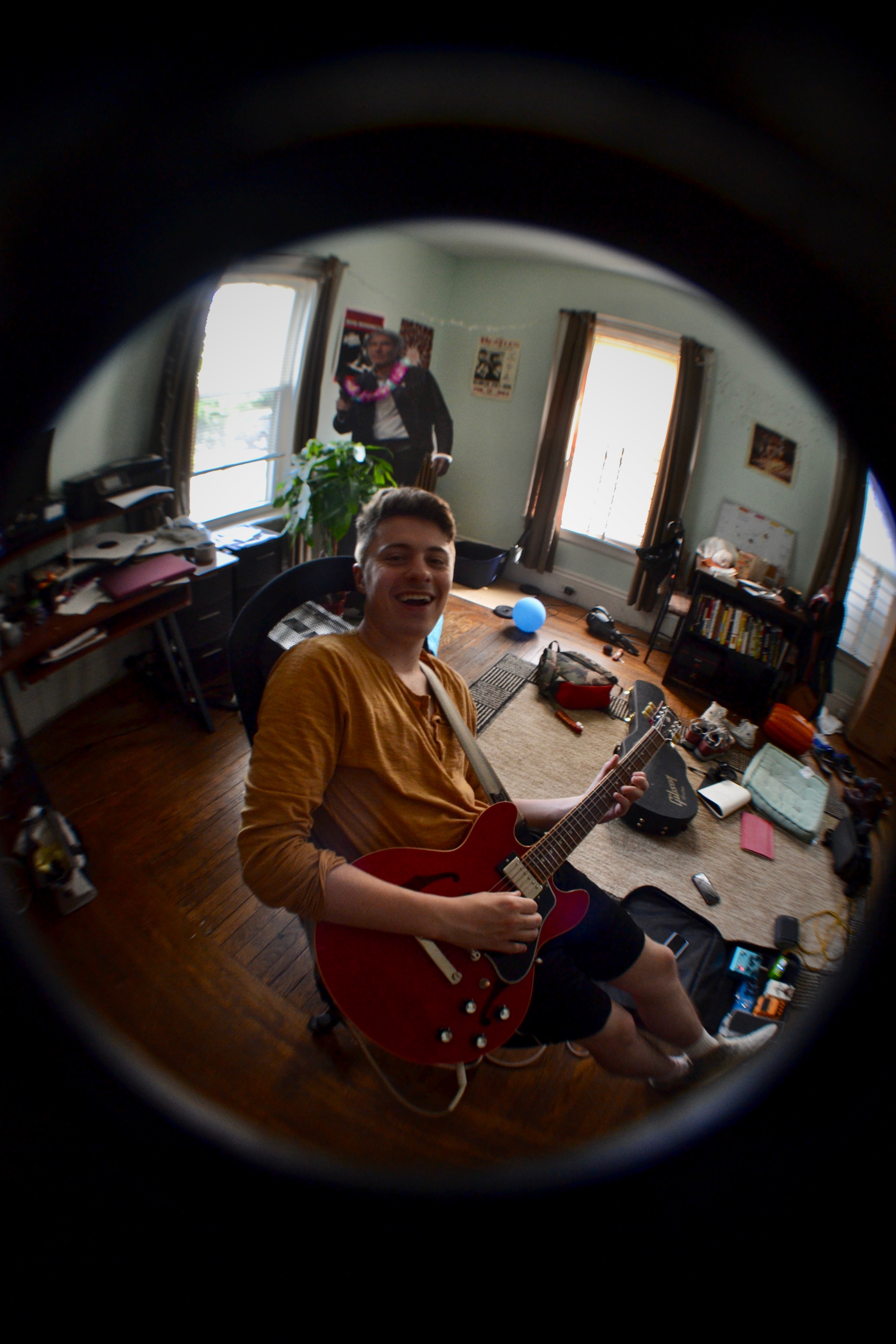 John at practice
