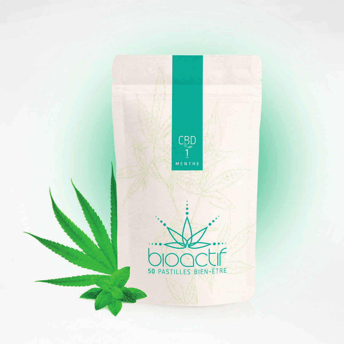 PASTILLES DE CBD 1 MG MENTHE