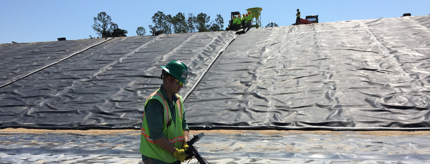 Geomembrane Leak Detection | Field Services | Penteco Inc.