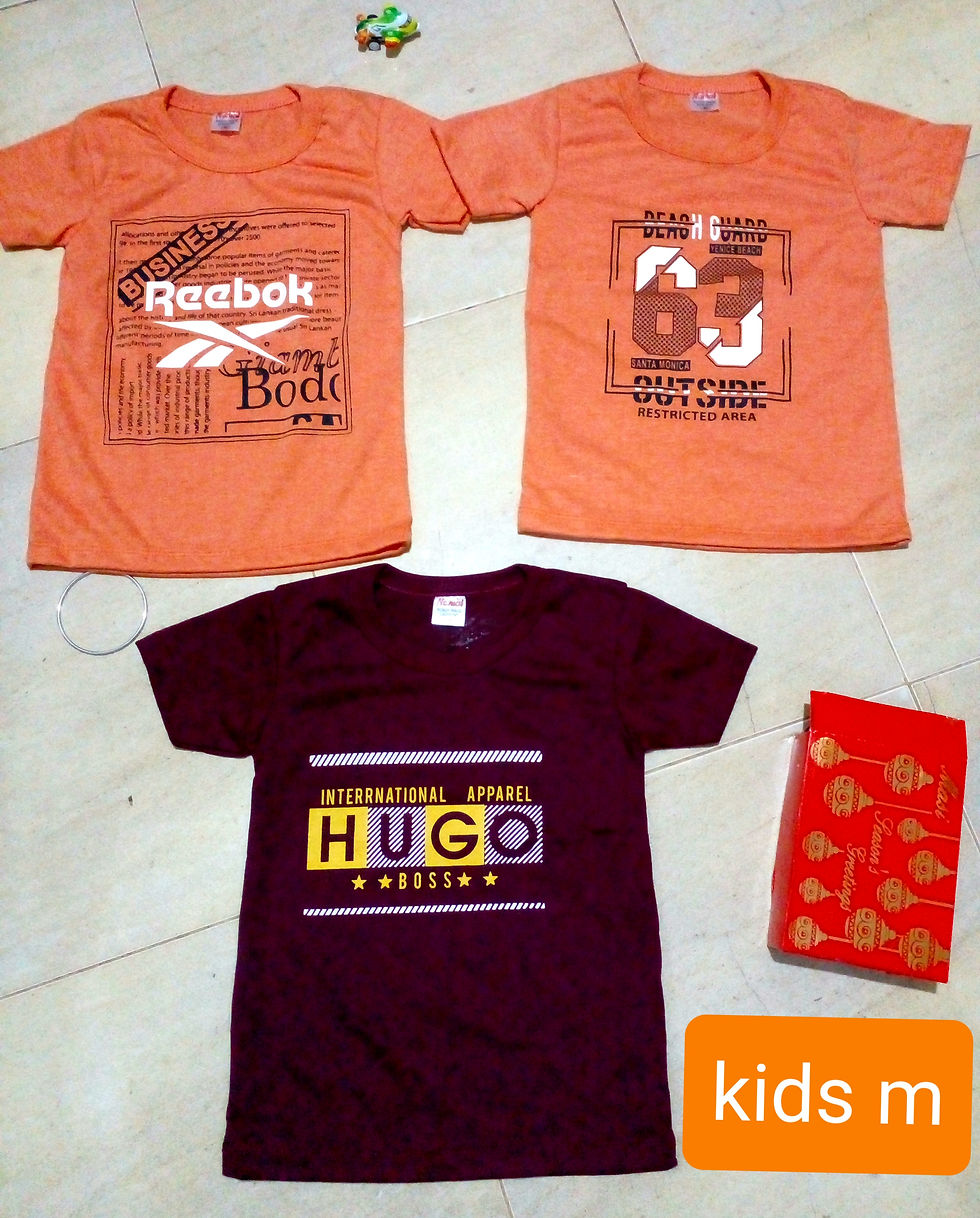 Thumbnail: M size t shirts