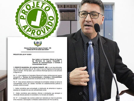 Câmara aprova projeto de lei que combate a vulnerabilidade social