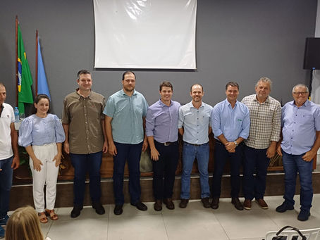 Cerimônia Marca Posse da Nova Diretoria do Sindicato Rural de Laguna Carapã para o Triênio 2024/2027
