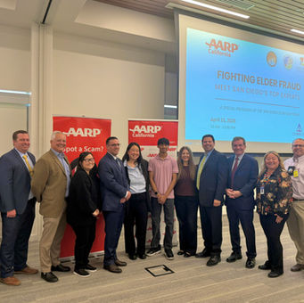 StayCyberSafe at the AARP California Forum on Fighting Elder Fraud