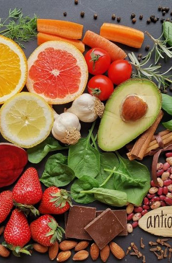 Platter of fruit