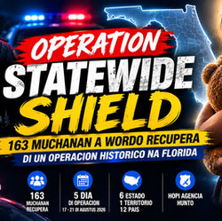 OPERACION STATEWIDE SHIELD: 163 MUCHA A WORDO RECUPERA DI UN OPERACION HISTORICO