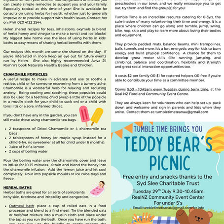 Fiordland Families Newsletter Issue 70 - July 2025