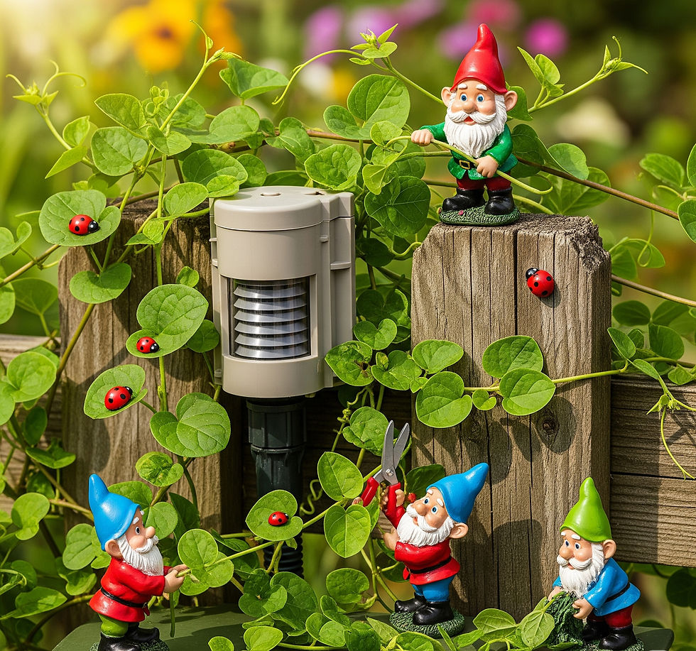Irrigating reapir of a rain sensor.