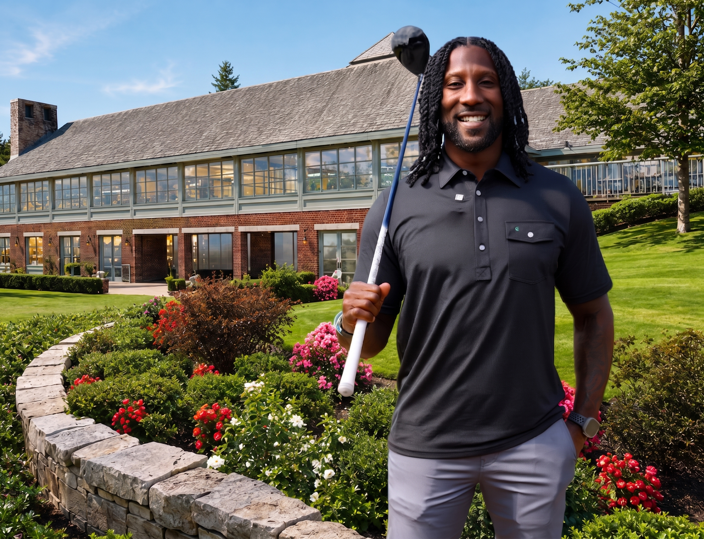 Sponsor and golfer experience at the Marcus Trufant Believe in Me Golf Tournament