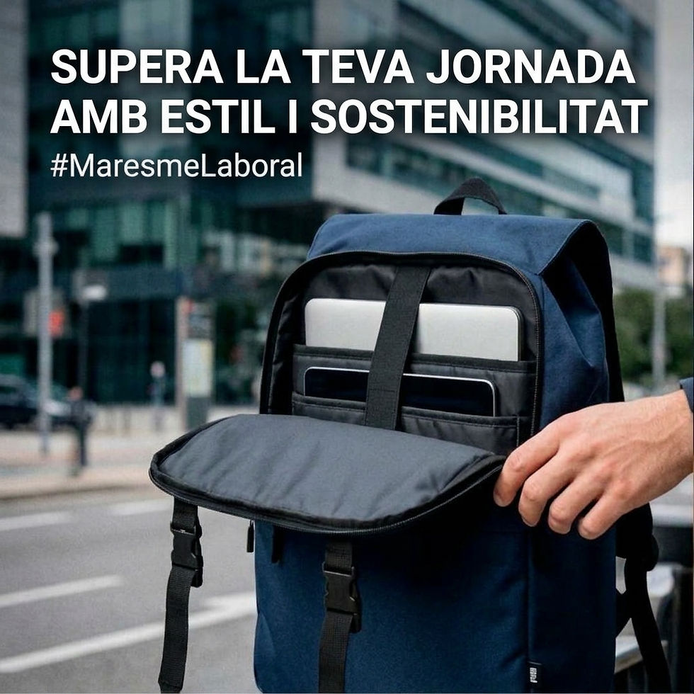 Mochilas de Oficina Maresme Laboral: Estilo, Sostenibilidad y Bienestar para tu Equipo