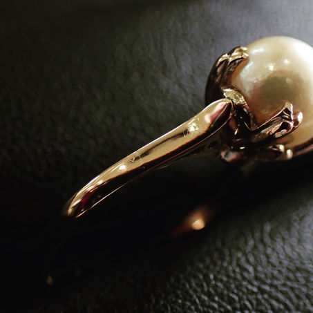 【ジュエリー修理】形見の指輪を新品仕上げさせて頂きました。