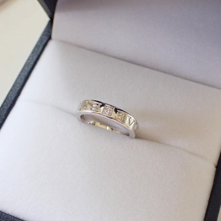 【ジュエリー修理】ブルガリリングのサイズアップ加工を行いました。