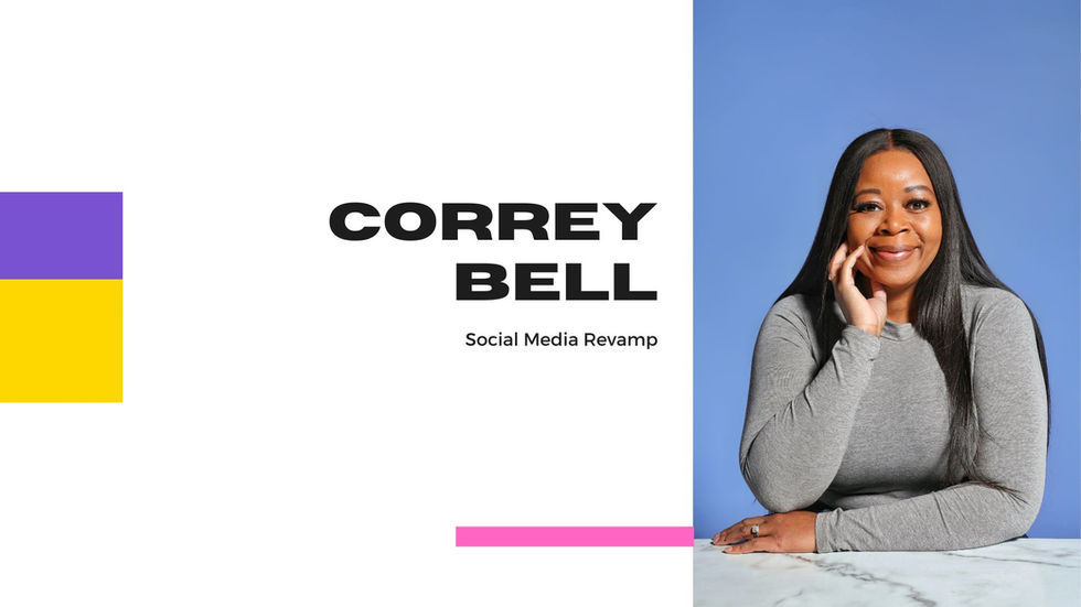 Correy Bell Marketing Plan