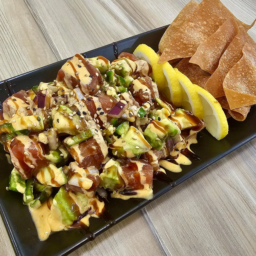 sushi nachos