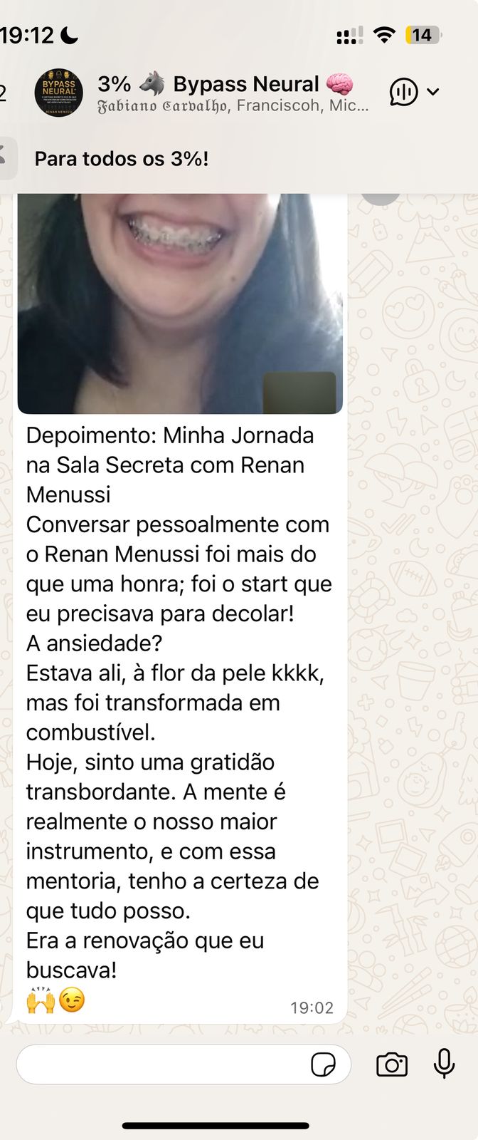 Depoimento original 9