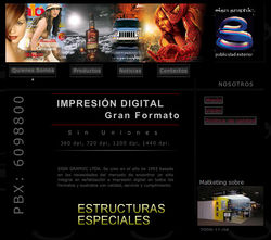 Web site para Signgraphics