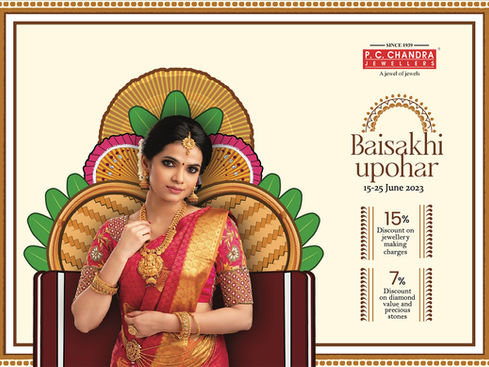 Student project: Pohela Baisakh advertising design campaign for a jewellery brand