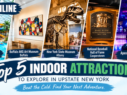 5 Indoor Places in Upstate New York That Make Cold or Rainy Days More Fun