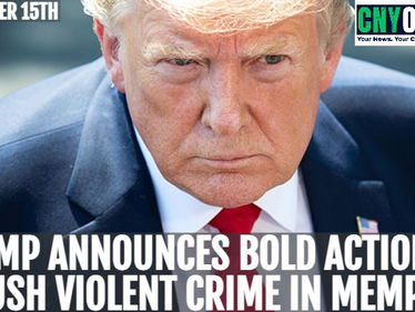 President Trump Announces Bold Action to Crush Violent Crime in Memphis