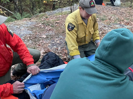 Elderly Hiker Rescued from Thomas Mountain Trail