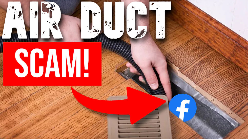 Air Duct Cleaning Scam Exposed! Don't Fall For This!