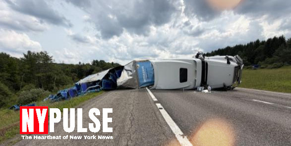 The operator of the tractor trailer is identified as Shavkat Mallaev, 60 of Stroudsburg, Pennsylvania. Mallaev was issued one citation.