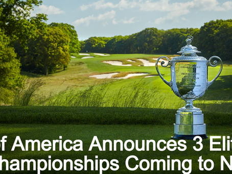 PGA of America Announces Three Elite Golf Championships Coming to New York State