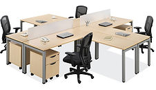 Multi Unit with pedestals