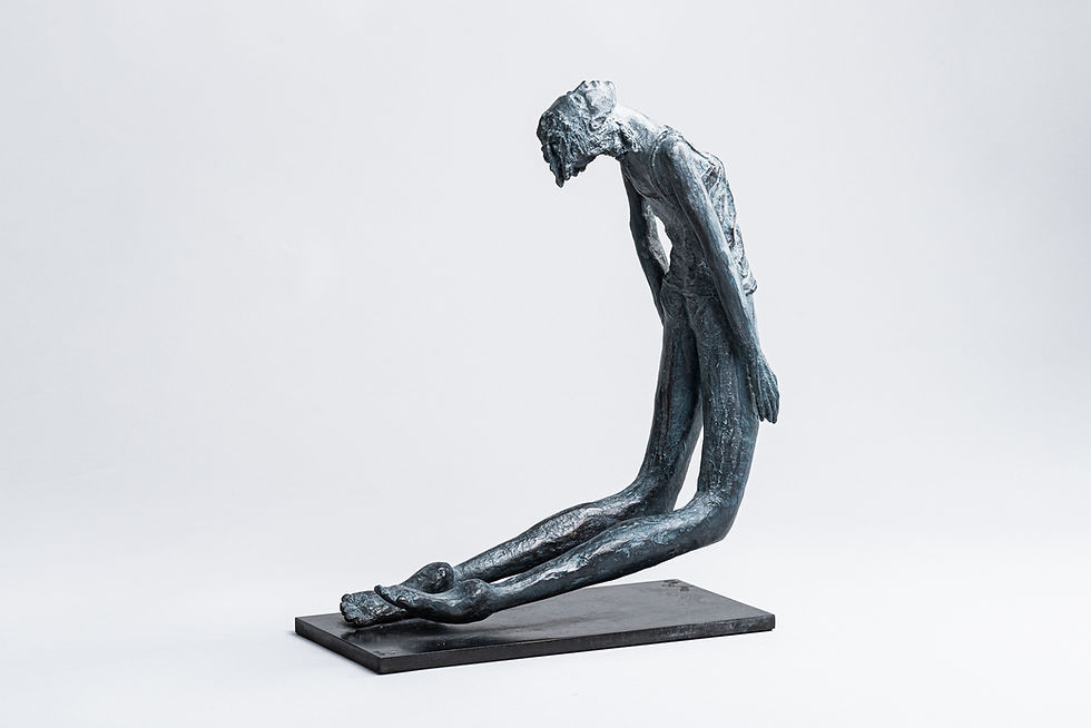 Miniature : Abandon -Bronze - Marie Madeleine Vitrolles